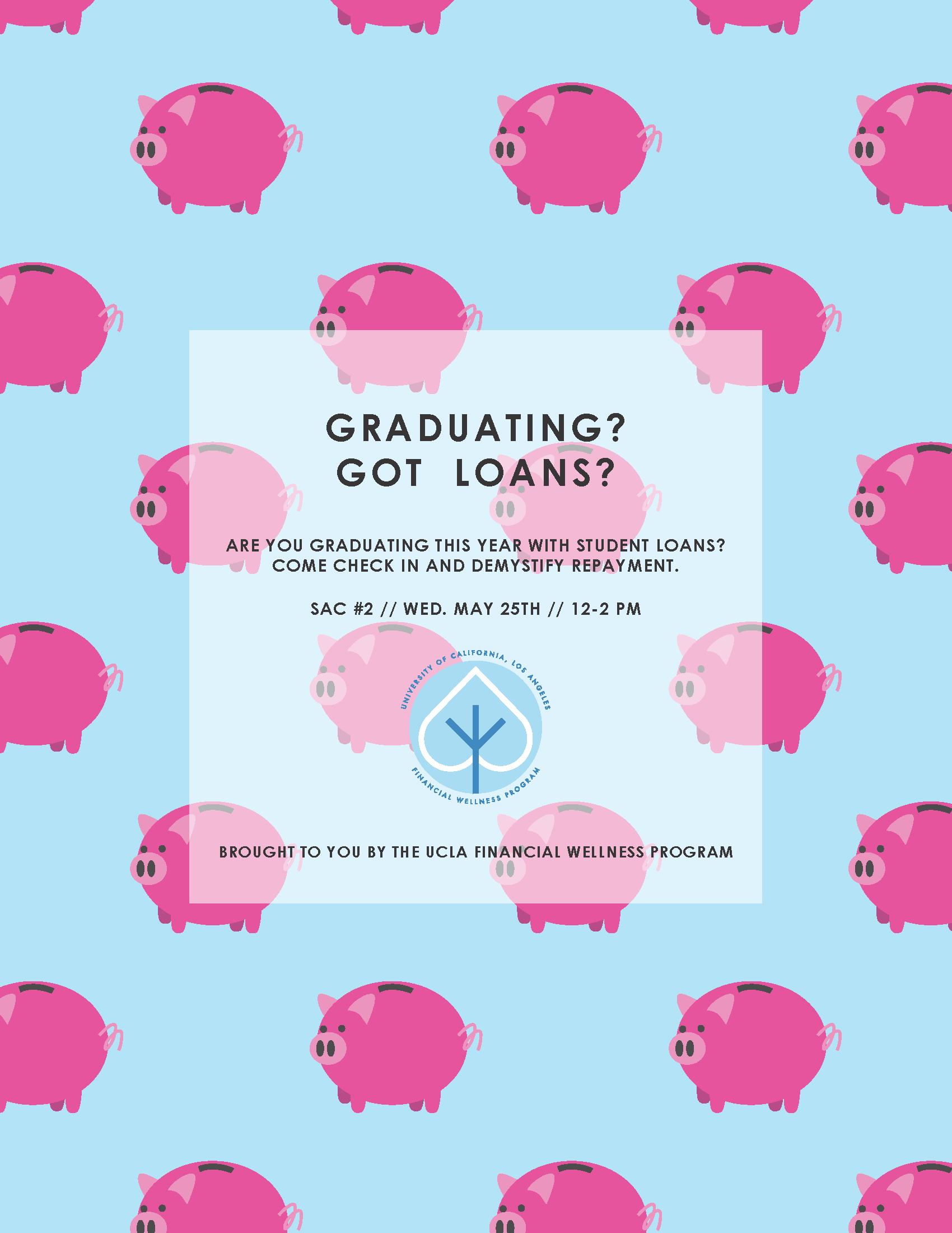 Student Loan Repayment 5/25 122pm in SAC 2 UCLA Department